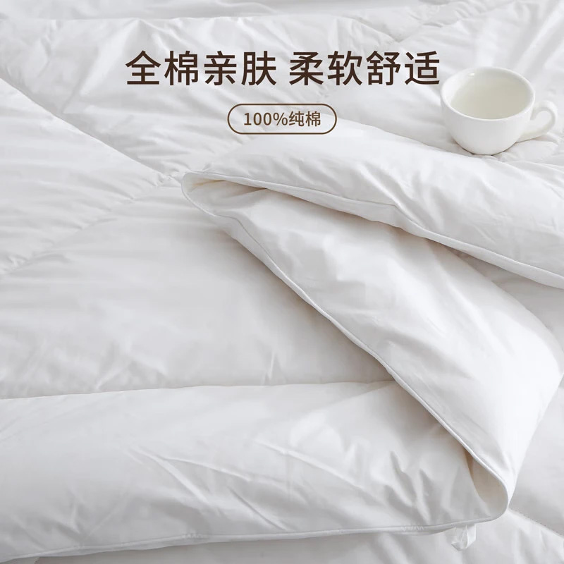 LA MAISON DE SASHA 澳洲进口羊毛被 A类标准 抗菌防螨 全棉亲肤 加厚保暖冬被高清大图