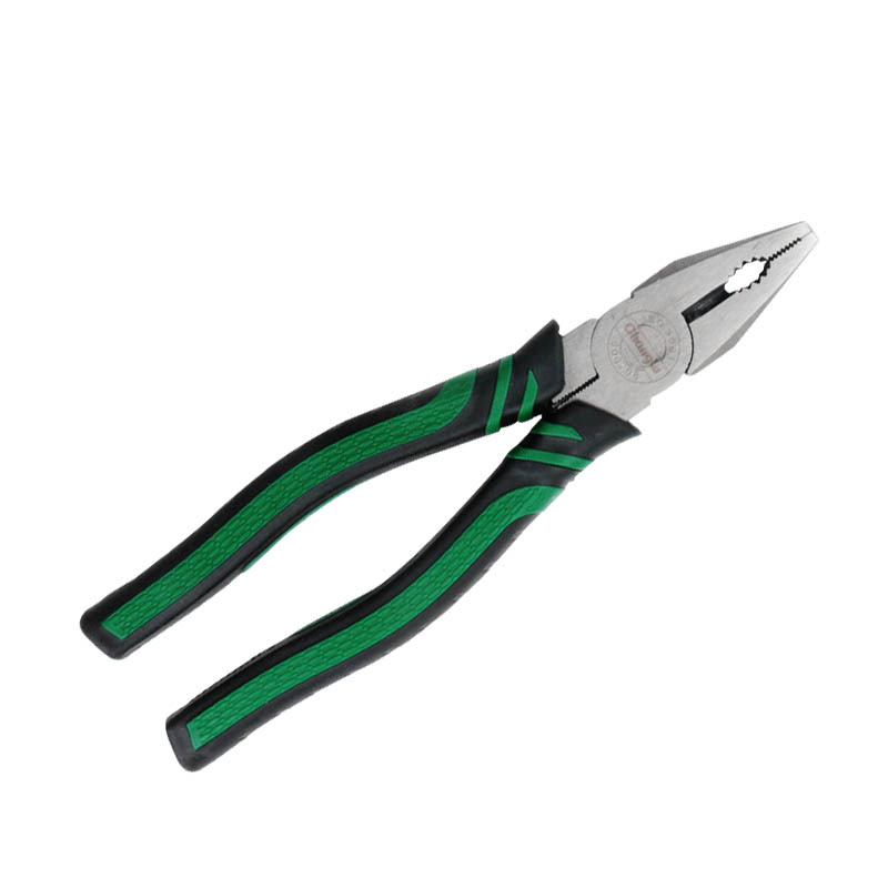 长鹿 双色钢丝钳(美式) 8” 把高清大图