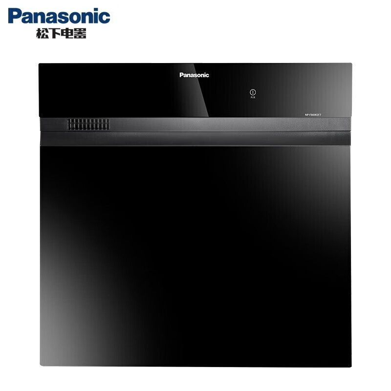 松下(Panasonic)NP-F86W2F7 全自动家用嵌入式洗碗机 8套家用 纳米水离子自定制面板