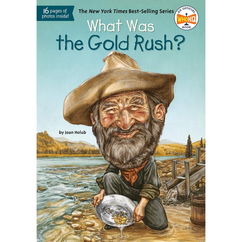 [醉染正版]什么是淘金热 What Was the Gold Rush? 少儿百科知识读物 who was 类系列 历史高清大图