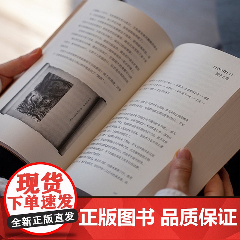 神秘岛(法国国家图书馆馆藏古版全译本)新旧版本封面随机发货高清大图