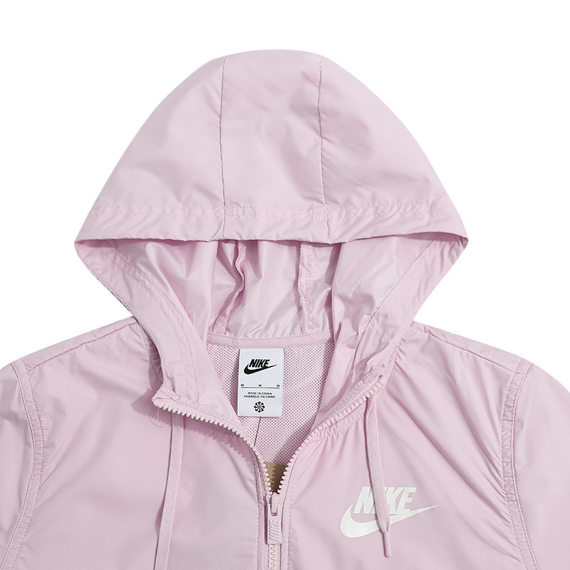 nike耐克女装新款薄款防风防晒运动休闲夹克外套aj2983695