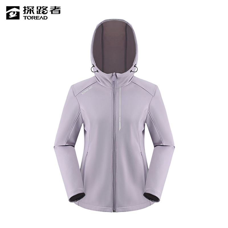 探路者 女式软壳外套 TAEEAM92222/件高清大图