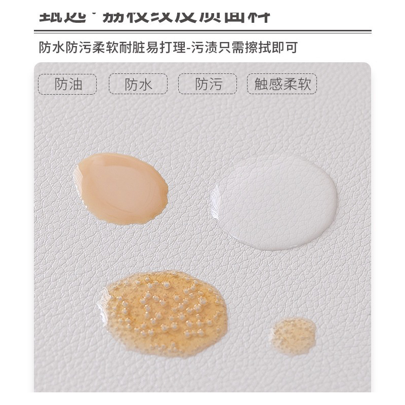 添福运 四季皮质沙发垫套装防滑沙发坐垫子123组合秋冬季加厚皮质沙发垫布艺北欧风沙发套罩巾沙发贵妃支持定制飘窗垫高清大图