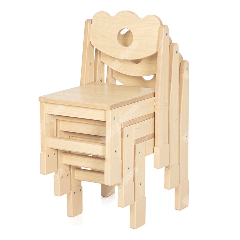 KB5-YDC27-V04-30 雅典花园幼教椅27CM-枫木高清大图