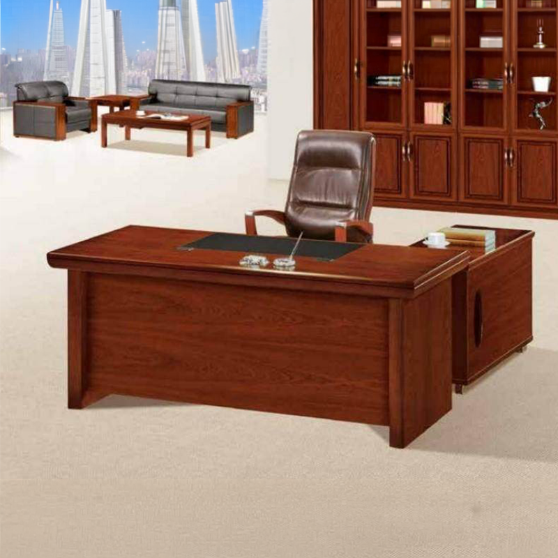 大央班台/办公桌B-6S161 1600W*800D*760H 办公桌员工位单人办公桌组合简约现代办公室老板桌子职员电脑