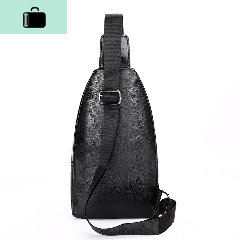 胸前包男新款男单肩斜挎包时尚百搭胸包男运动休闲男士商务背包小new