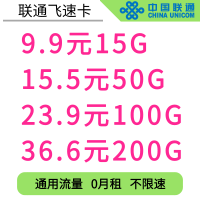 全新中国联通全能卡国内通用不限速4g不限速无限流量手机卡国内通用学生可用三切卡上网卡免费手机卡多套餐日租卡大王卡