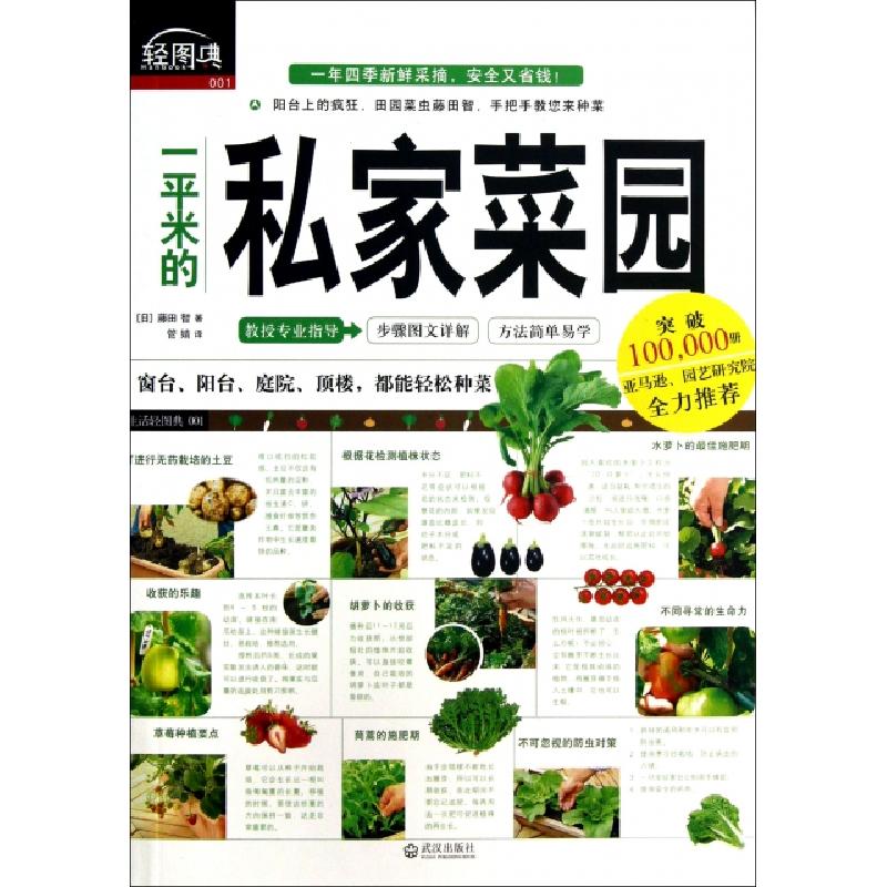 正版新书】一平米的私家菜园/轻图典(日)藤田智|译者:管婧9787543