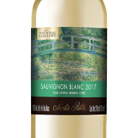 智利原瓶进口 圣丽塔国家画廊珍藏长相思干白葡萄酒 750ml 单支装