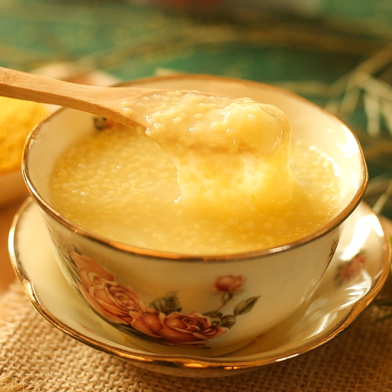 汾都香2500g山西小米精品石磨月子米五谷杂粮小米饭2500g