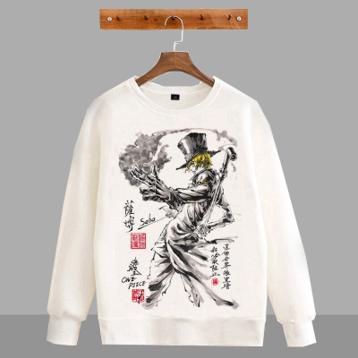 迪鲁奥(DILUAO)秋冬上新海贼王卫衣男长袖秋冬款路飞乔巴动漫周边青少年学生衣服常规青春流行2021