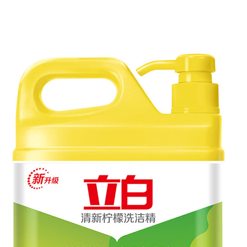 立白 清新柠檬味洗洁精大桶1.5kg 除味去油去腥 餐具净高清大图