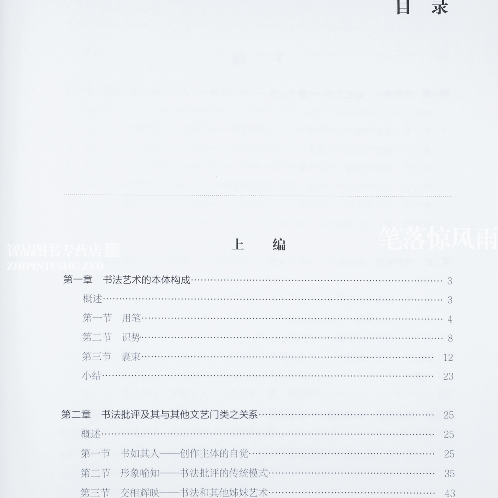 [正版]书法鉴赏 全书分上下编共七章三十三节 书法艺术的本体构成书法批评创作 篆书隶书草书楷书行书欣赏 适用于高校学生高清大图