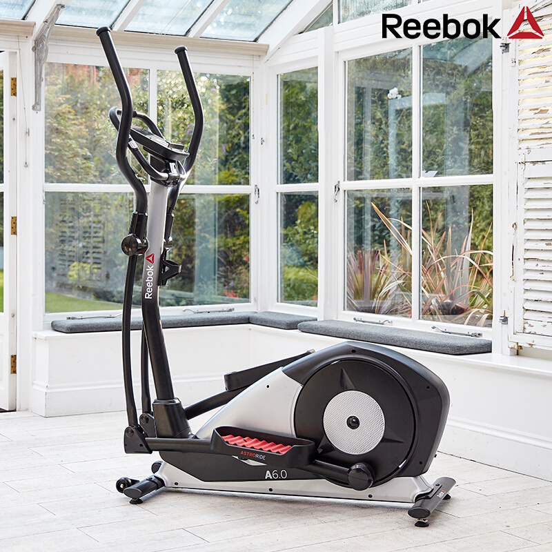 锐步(REEBOK)椭圆机家用电磁控单轨道健身房健身器材椭圆仪 椭圆机A6.0