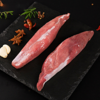 得利斯 欧得莱黑山猪小里脊500g 生肉野猪肉新鲜整肉原切土猪肉
