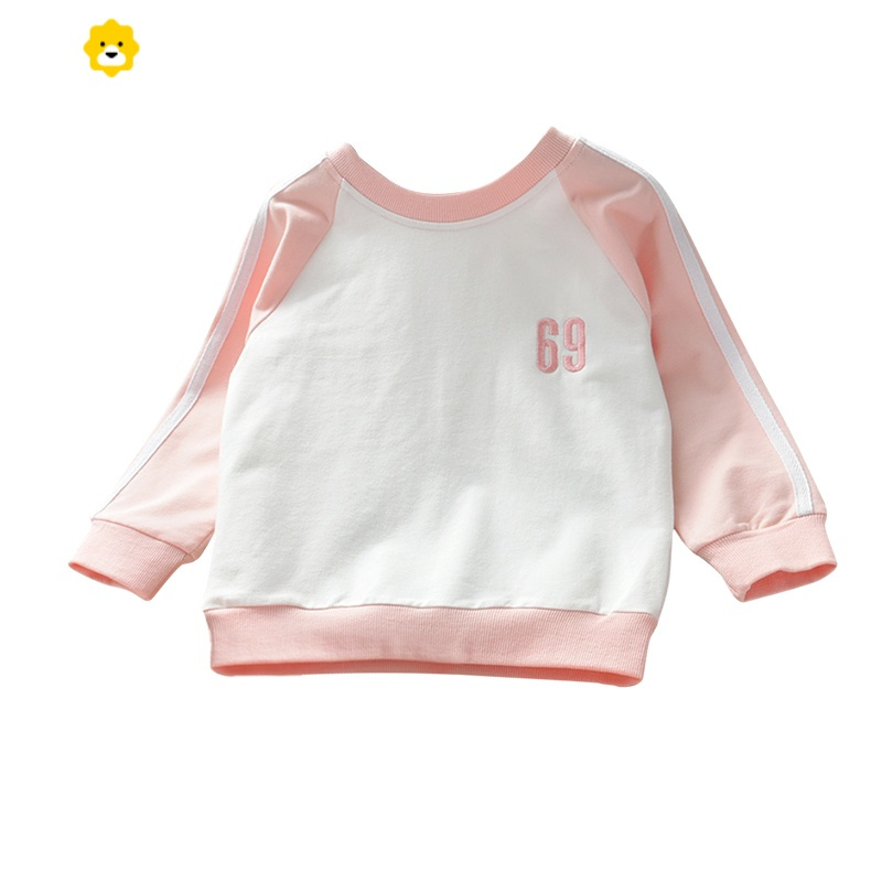 喻娄女童裤子春秋20新款小女孩宽松休闲薄款长裤童装百搭运动裤套装