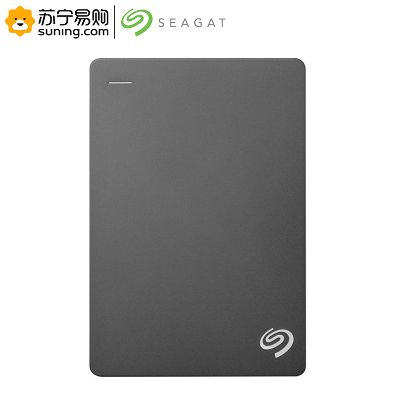 希捷(Seagate) 4TB移动硬盘 2.5英寸 USB3.0 睿品 高端金属多彩版(商务黑)
