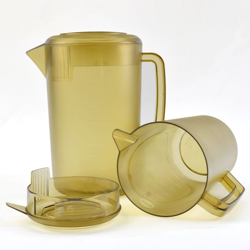 夏季凉水壶冷水壶塑料大容量耐热pc防暴泡茶壶果汁壶超大2.