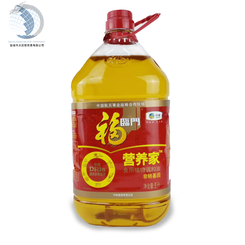 中粮福临门非转基因营养家食用植物调和油5L/桶[大巨隆]