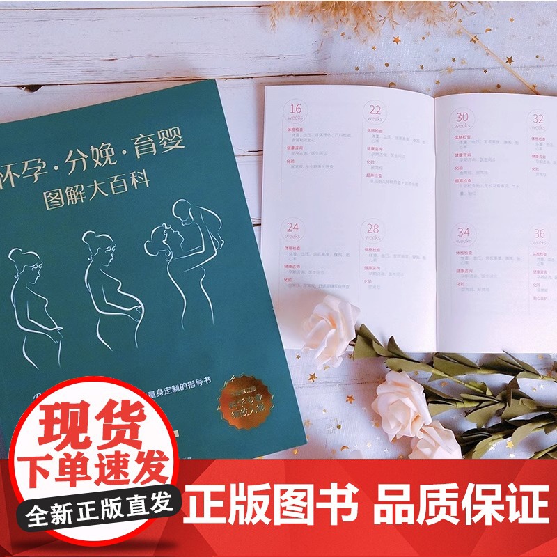 [央视网]怀孕分娩育婴图解大百科 宝宝护理怀孕分娩 孕妇护理百科孕期孕妇书籍大全怀孕知识指导胎教百科育儿全书 KD高清大图