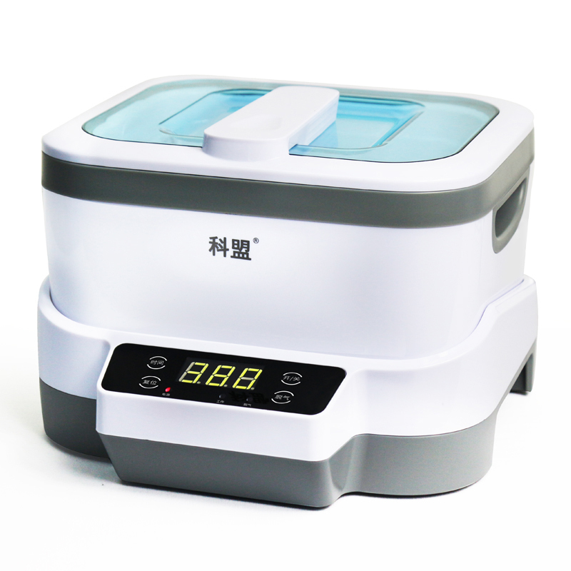 科盟KM-1200分体式超声波清洗机家用眼镜清洗机洗眼镜机首饰手表清洁机