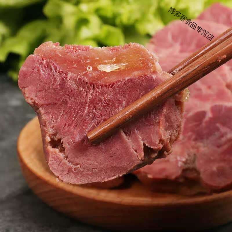 卤味熟驴肉下酒菜真空熟食酱驴肉火烧 新鲜正宗五香驴肉熟食零食图片