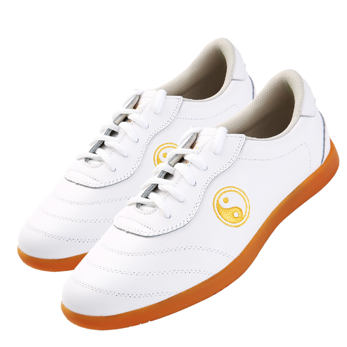 武士龙太极鞋女软牛皮牛筋底练功武术鞋运动鞋男太极拳功夫鞋春夏2