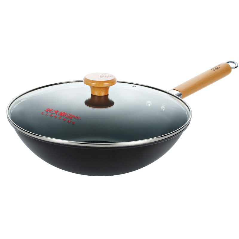 炊大皇(COOKER KING)铮铁不锈炒锅 32cm