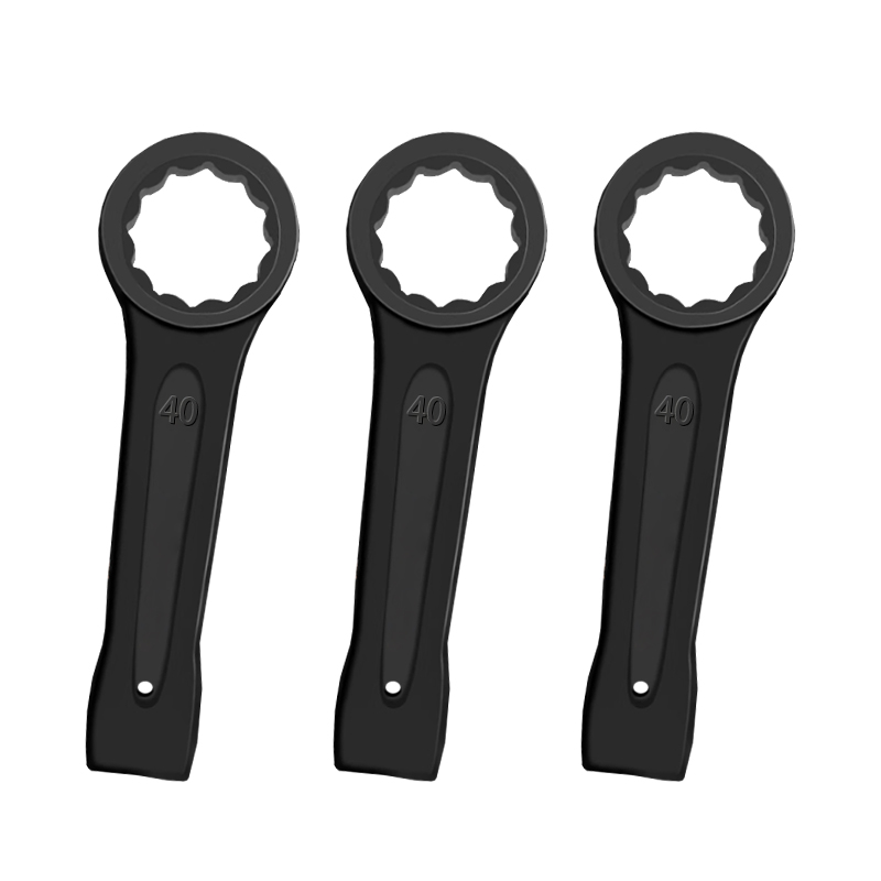立伟铁牛敲击梅花扳手40mm/把高清大图
