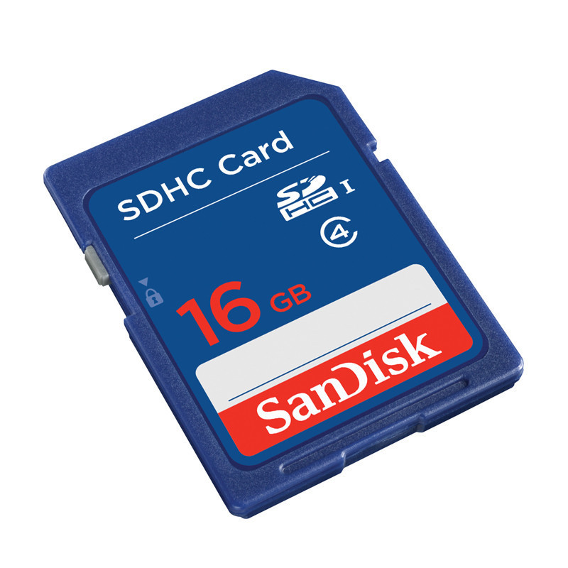 闪迪（SanDisk）16G SD卡 class4 高速相机内存卡车载存储卡 上海金童