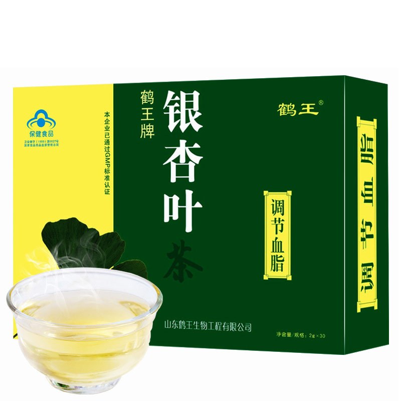 鹤王银杏叶茶 关爱父母健康