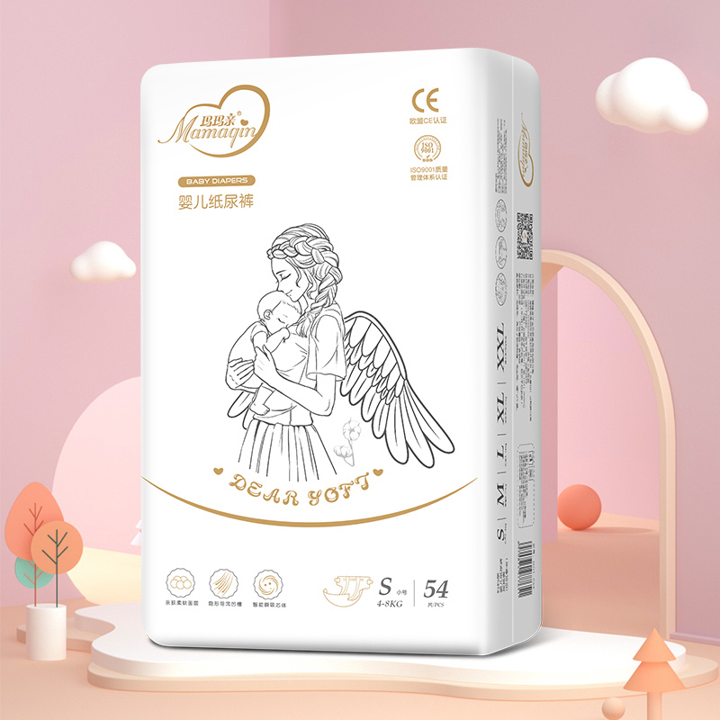 玛玛亲超薄纸尿裤 S码108片 (5--10斤)