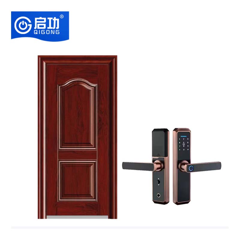 防盗门 “带门框 199*80cm,右开 门框高204cm,宽6cm 包安”高清大图