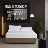 苏宁宜品 记忆棉乳胶床垫(升级款)SN102 比利时天然乳胶床垫双人五星级酒店弹簧席梦思家用正品