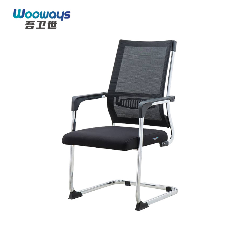 吾卫世 电脑椅 网面弓形 把高清大图