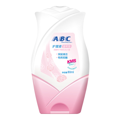 ABC 卫生护理 女士 私处洗液 清洁(KMS护理配方)80ml