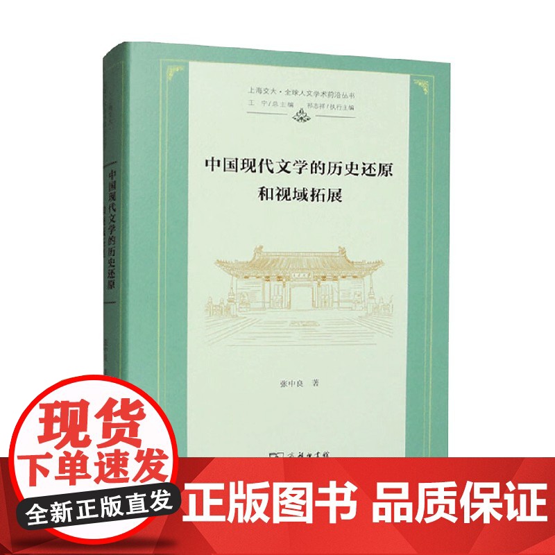 中国现代文学的历史还原和视域拓展 张中良 著 文学高清大图