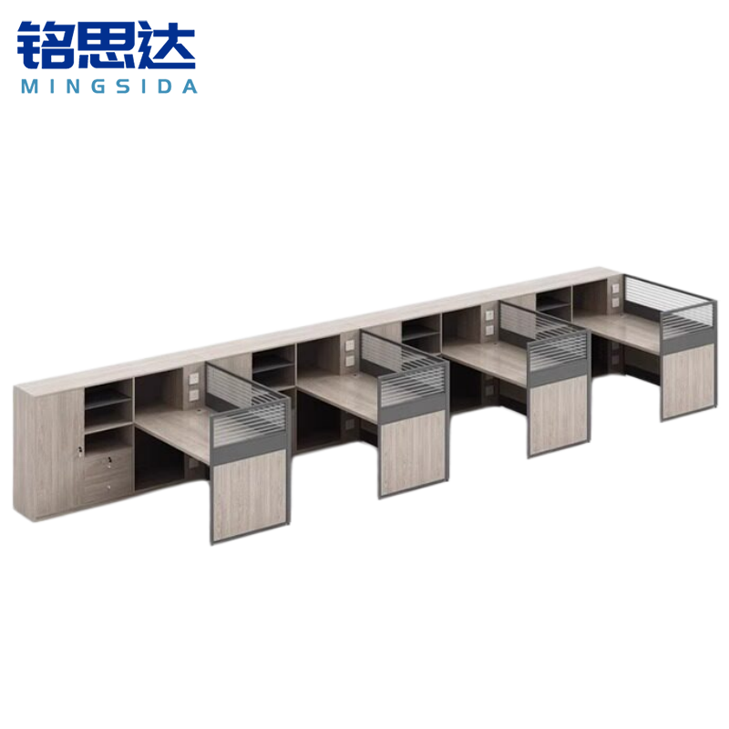 铭思达 屏风工位 四人 张高清大图