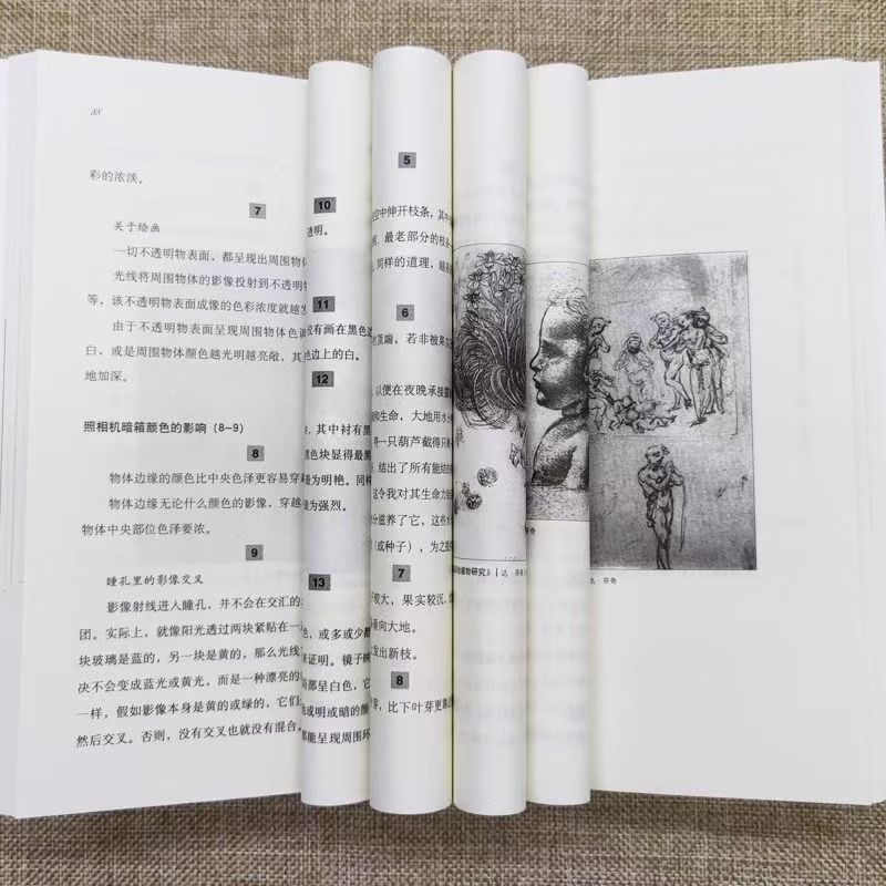 达芬奇笔记 [正版] 达芬奇笔 达·芬奇的笔记手稿原图 文艺复兴欧洲艺术天才书籍高清大图