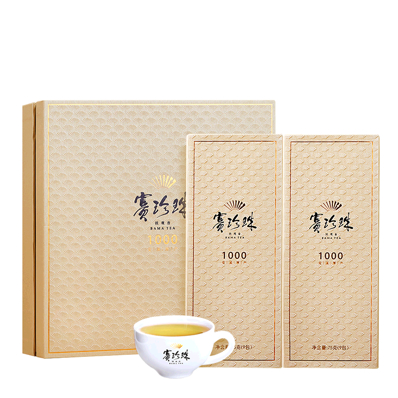 八马茶业(BAMA TEA) 赛珍珠1000茶叶盒装AA2153 150g*1盒