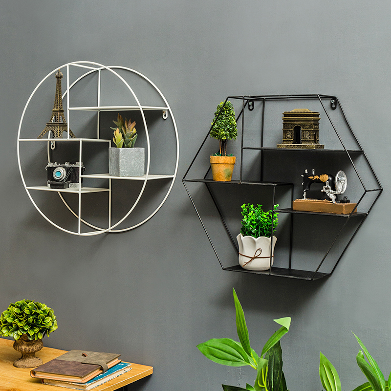 工业风火锅奶茶店餐厅创意墙面墙壁装饰办公室墙上挂件置物架壁挂