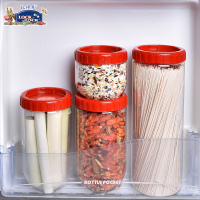 乐扣乐扣(locklock) INL301S013PR保鲜盒 比得兔系列塑料保鲜盒八件套 密封饭盒收纳套装零食储物罐
