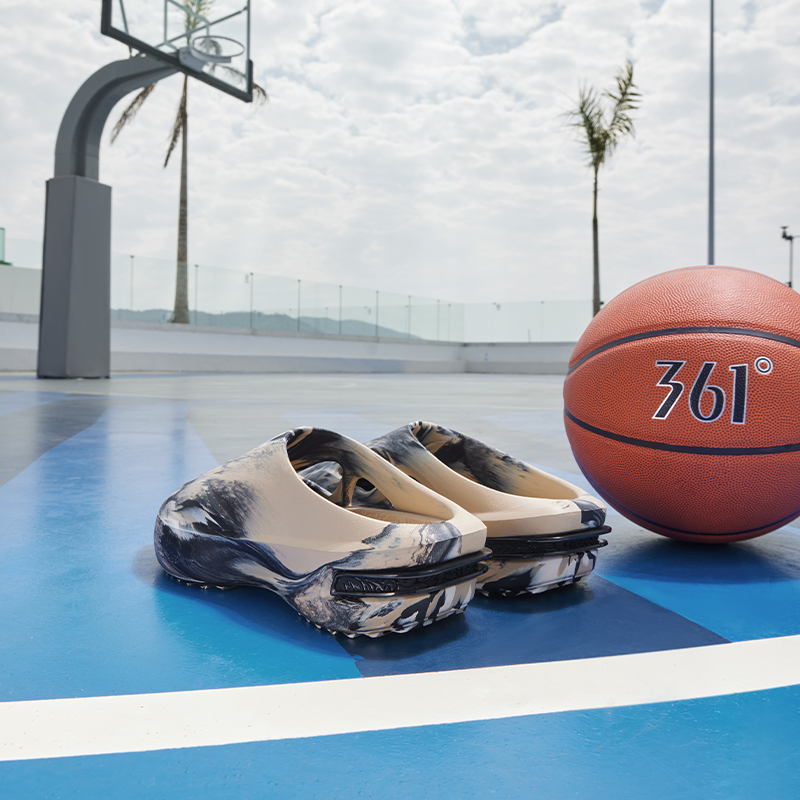 Joker Cyber约基奇潮拖丨361°篮球运动拖鞋透气新款休闲凉拖高清大图