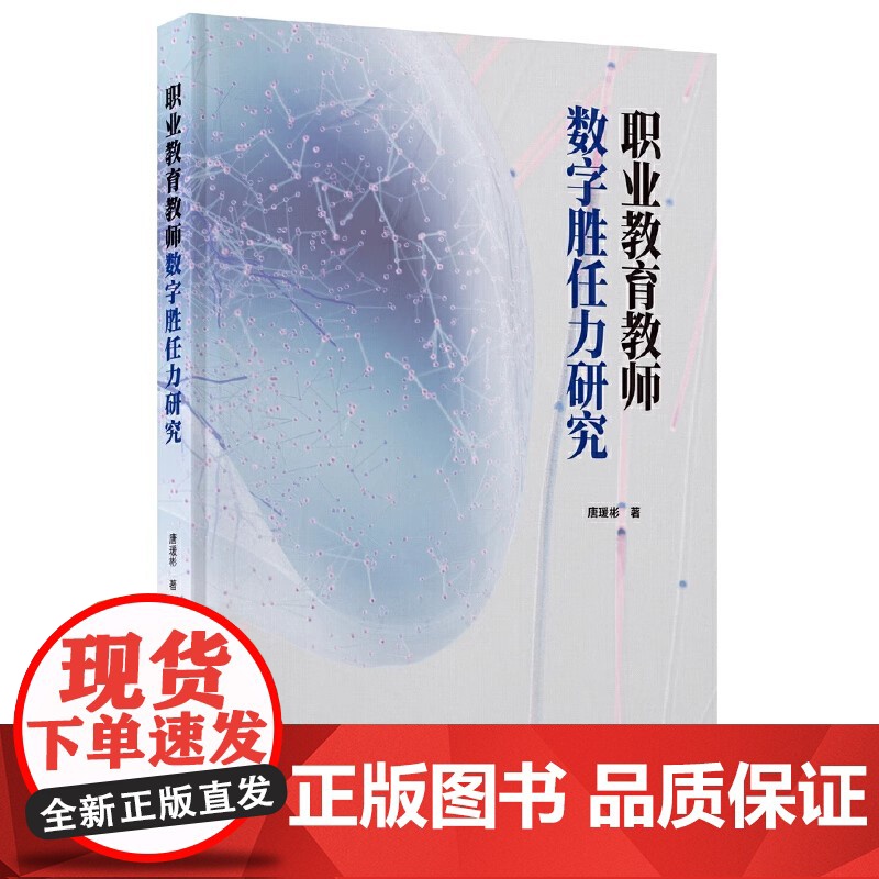 新书正版 职业教育教师数字胜任力研究 唐瑗彬 9787559863935 广西师范大学出版中职学校测量教师数高清大图