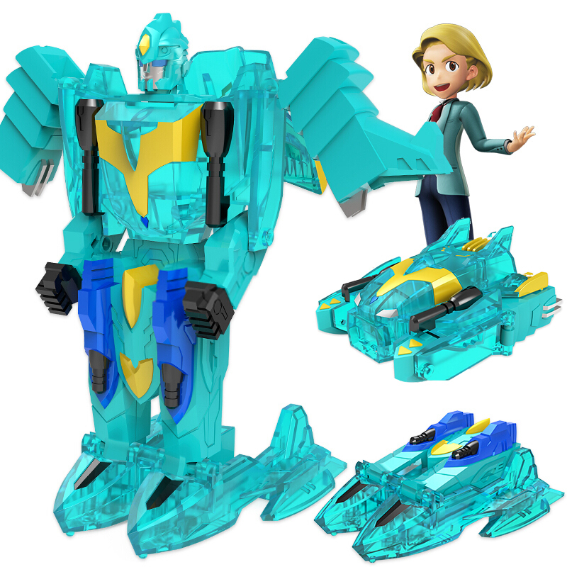 燑欣达tenxind爆速合体三宝新品暴速爆兽玩具豪华版海皇变形合体正版