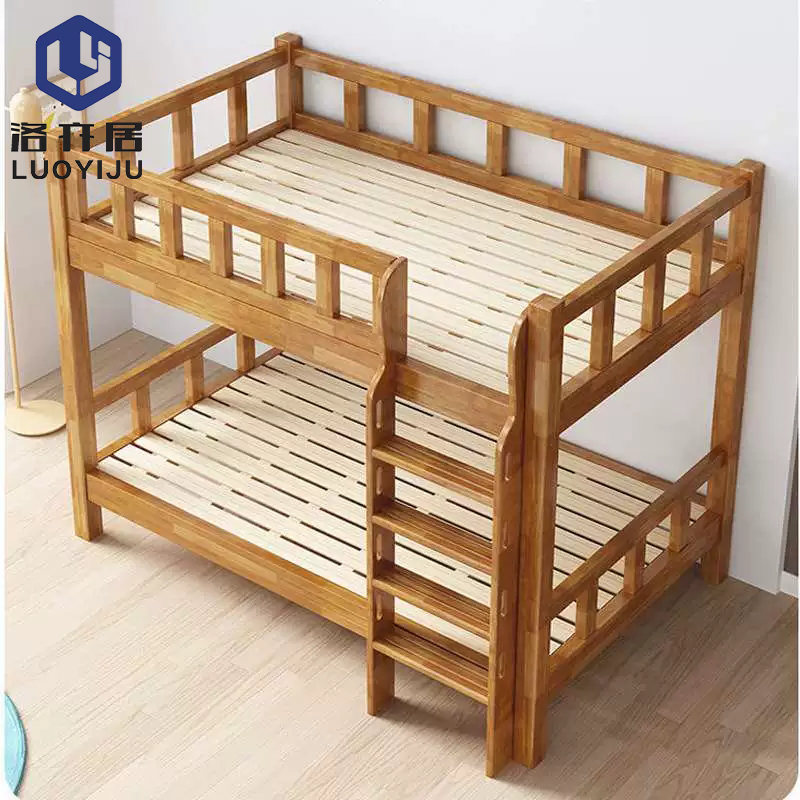 实木高低床 上下床LYJ-C609/张高清大图