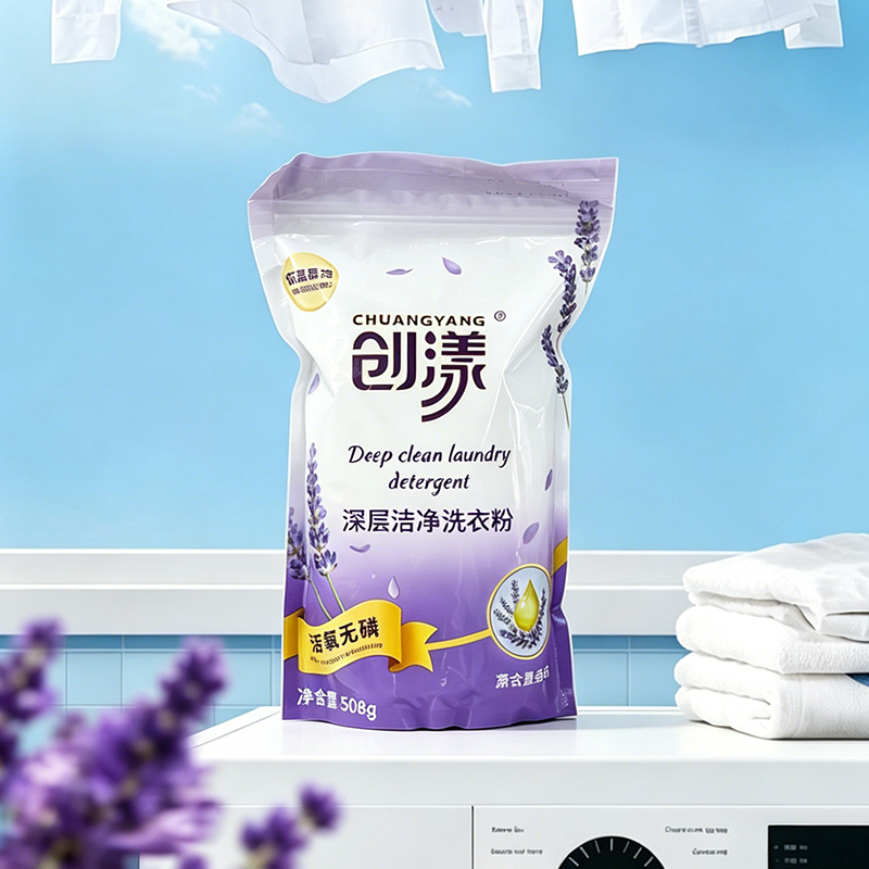 创漾 CN3038 活氧无磷深层洁净洗衣粉508g 洗衣粉(计价单位:袋)高清大图