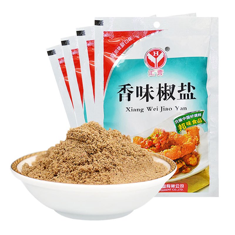 汇营 香味椒盐烧烤调料撒料炸料45g/袋调味料