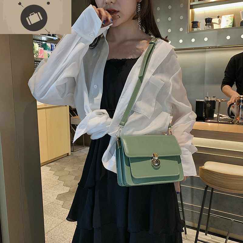 夏季上新包包女2020新款韩版百搭单肩斜挎ins时尚质感简约小方包 艾狄伊娃手提包